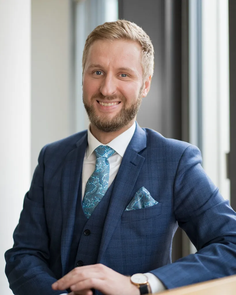 Porträt von Anton Schmoll, Rechtsanwalt