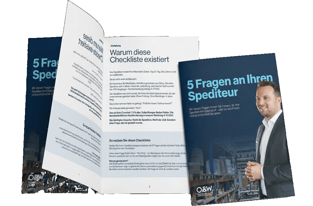 5 Fragen an Ihren Spediteur – PDF-Vorschau O&W