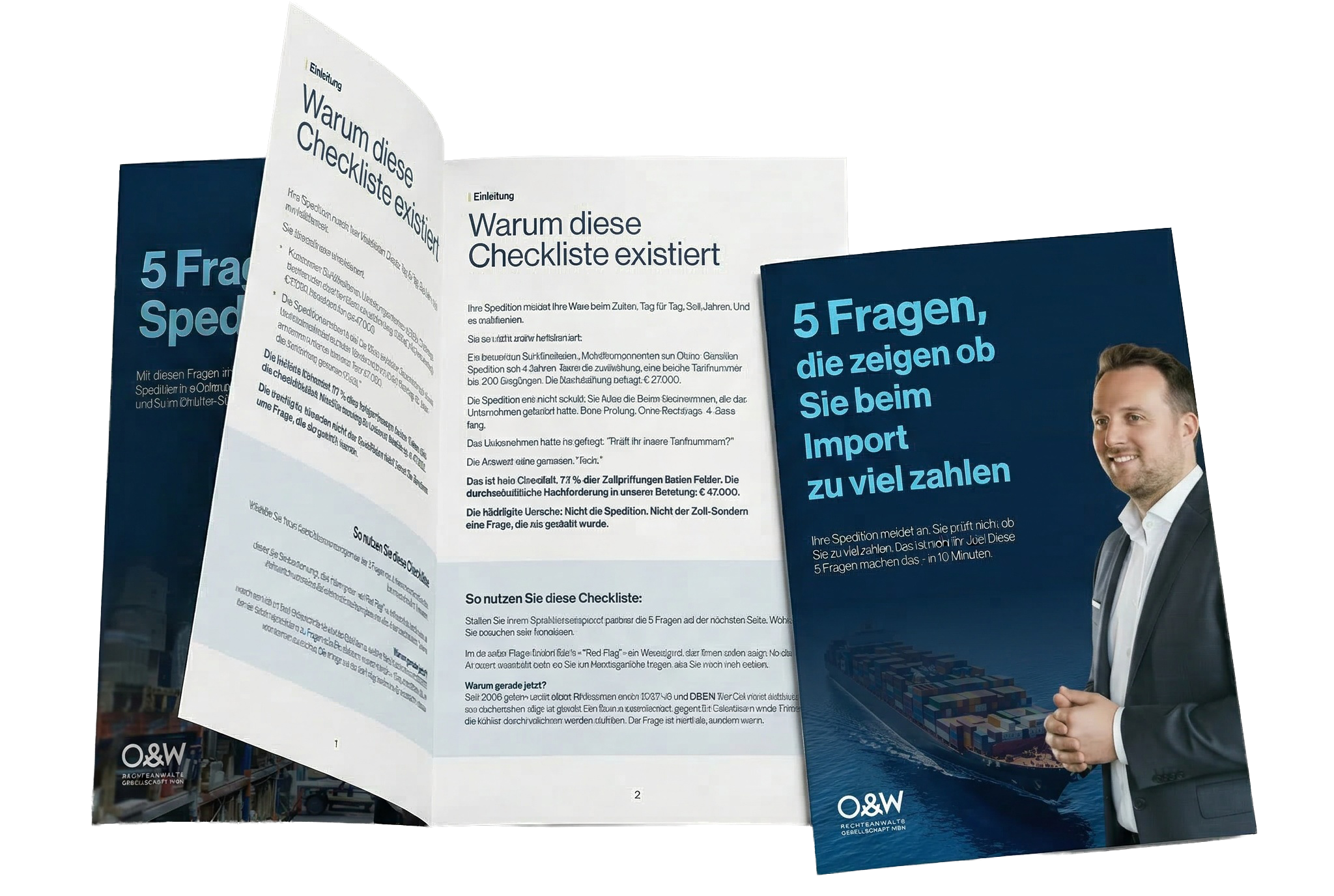 Checkliste „Zahlen Sie zu viel Zoll?“ – PDF-Vorschau O&W